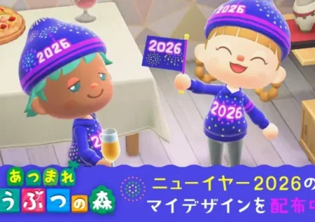 Δωρεάν σχέδια για την Πρωτοχρονιά, νέα εικονίδια και wallpaper για το Animal Crossing: New Horizons από τη Nintendo