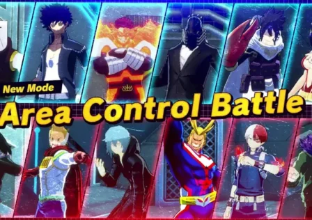 MY HERO ULTRA RUMBLE — New Game Mode： Area Control Battle [V-n3E65rq1U]