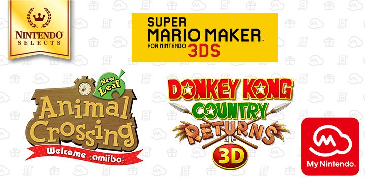 Nintendo Selects 3DS τίτλοι με πρόσθετη έκπτωση από My Nintendo!