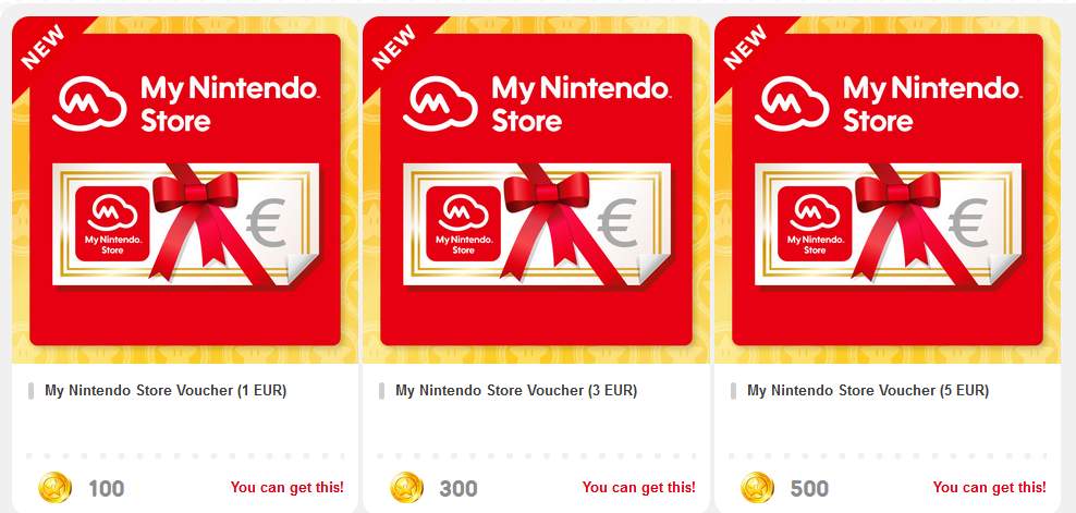 Διαθέσιμα τα My Nintendo Store vouchers