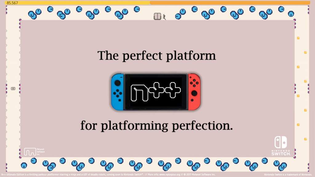To N++ Ultimate Edition αυτόν το μήνα στο Switch