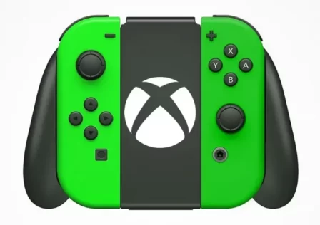 nintendo-switch-neon-green-joy-cons-on-grip-with-white-xbox-logo-submark-mockup