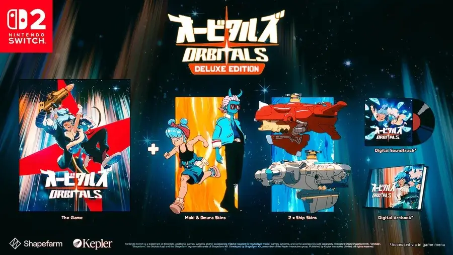 Το Orbitals έρχεται στο Switch με φυσική έκδοση – Η απάντηση της ανεξάρτητης ανάπτυξης στη Sony Το Orbitals έρχεται στο Switch με φυσική έκδοση – Η απάντηση της ανεξάρτητης ανάπτυξης στη Sony