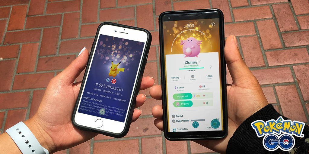 «Τυχερά» Pokémon στο Pokémon GO !