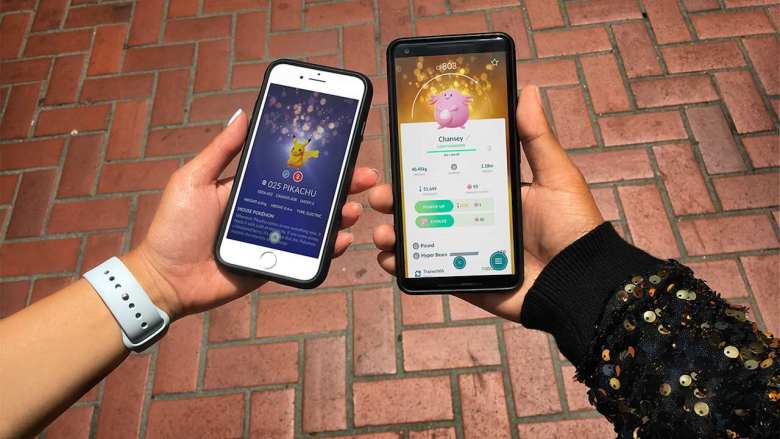 Pokémon GO Update στην έκδοση1.85.4 στο iOS