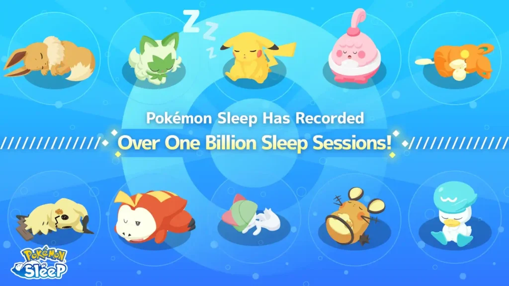 To Pokémon Sleep σπάει το φράγμα του 1 δισ. (!!!) συνεδριών ύπνου
