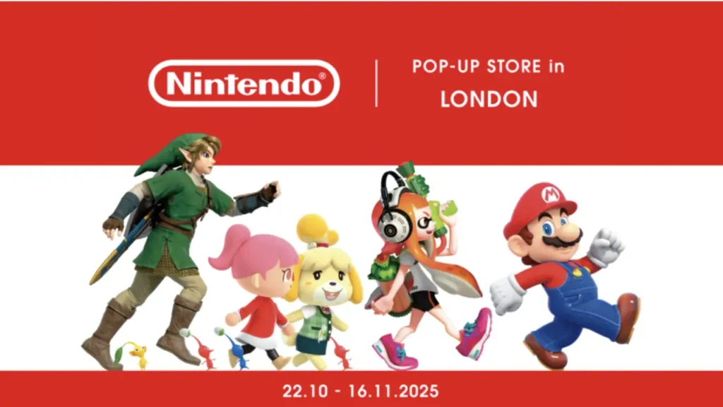 Η Nintendo ανοίγει pop-up store στο Λονδίνο – Αποκλειστικά προϊόντα από την Ιαπωνία έρχονται στην Ευρώπη!