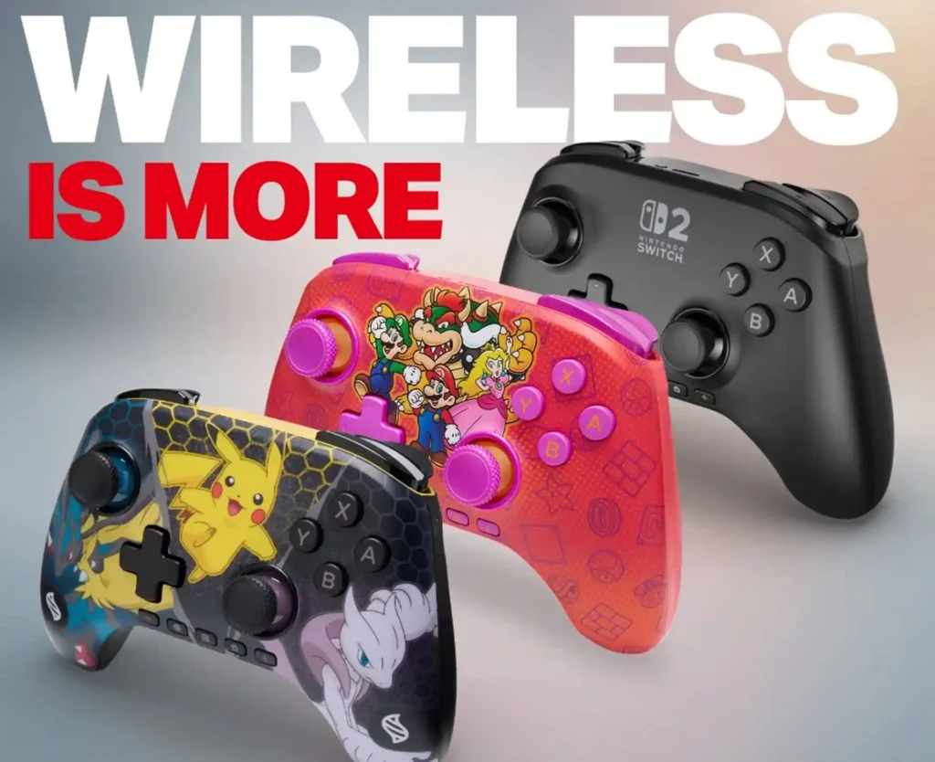 Η PowerA αποκαλύπτει τα πρώτα ασύρματα χειριστήρια για Nintendo Switch 2