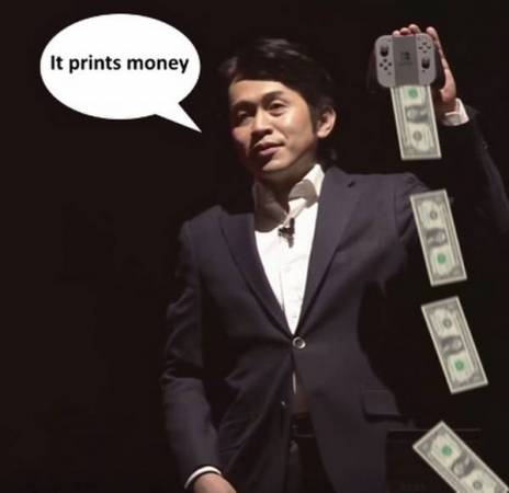prints money