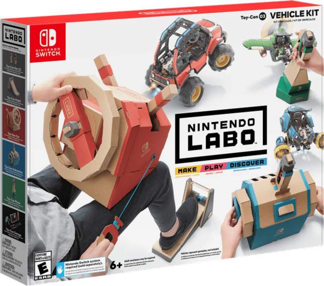 Νέο trailer για το Nintendo Labo: Vehicle Kit !