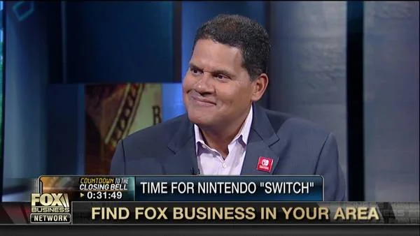 O Reggie μιλάει στο Fox Business για το Switch