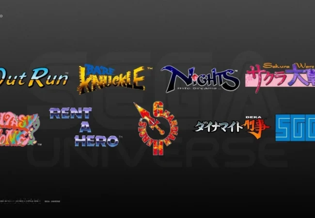 Sega Universe: Εορτασμοί για κλασικές σειρές παιχνιδιών
