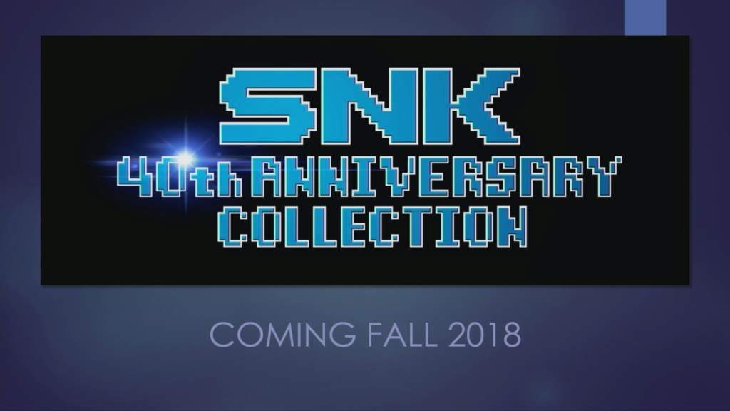 Πλάνα από το SNK 40th Anniversary