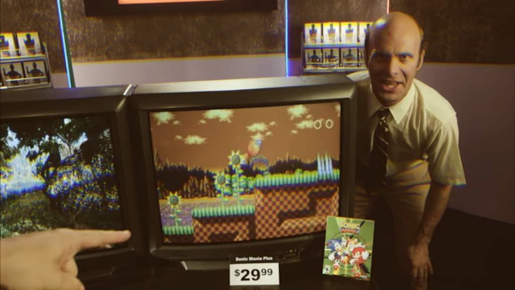 Sonic Mania Plus “infomercial”