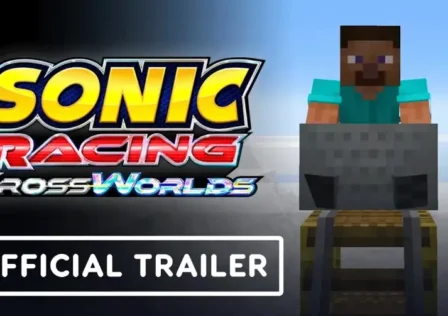 Sonic Racing： Crossworlds – Official Minecraft Pack Teaser Trailer [dA_wq156uZo]
