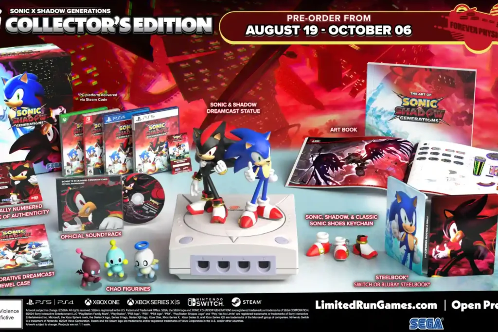 Καθυστερεί η ακριβή συλλεκτική έκδοση Sonic x Shadow – δείτε πότε έρχεται