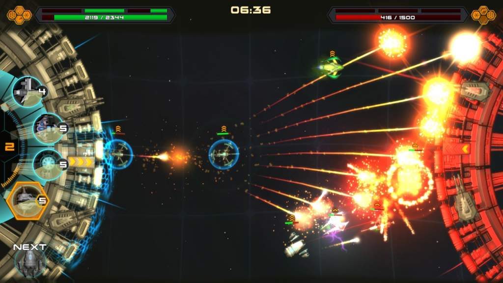 Space War Arena footage