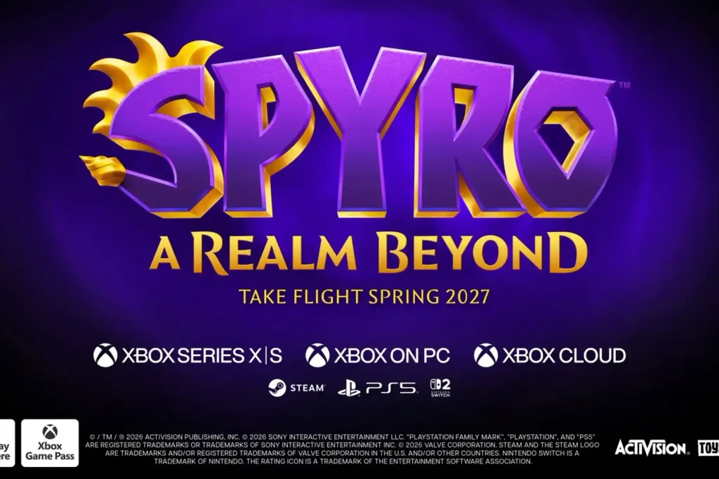 Το Spyro A Realm Beyond έρχεται στο Switch 2 – Η Nintendo επιβεβαίωσε την επιστροφή του θρυλικού δράκου