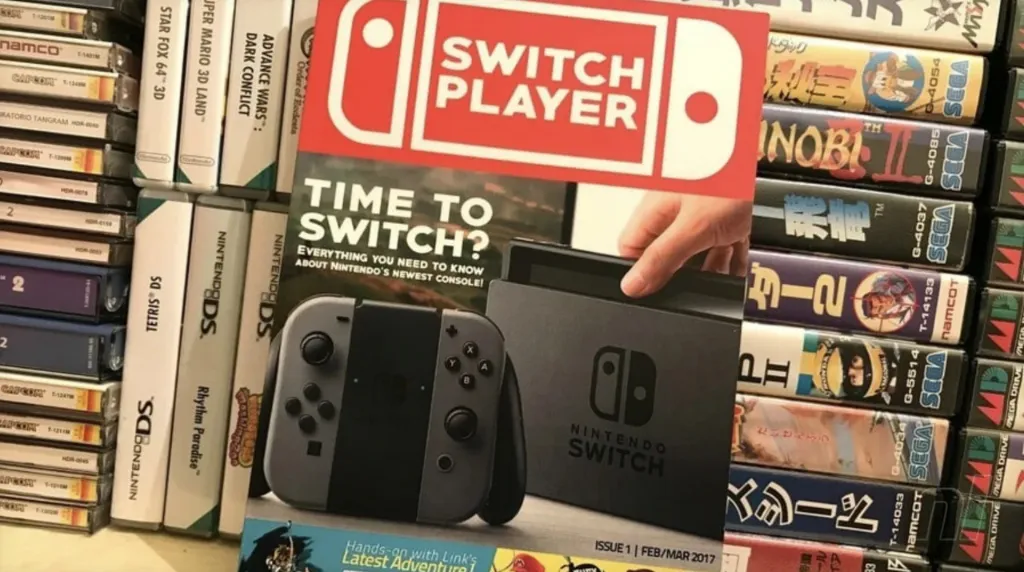Τίτλοι τέλους για το Switch Player περιοδικό