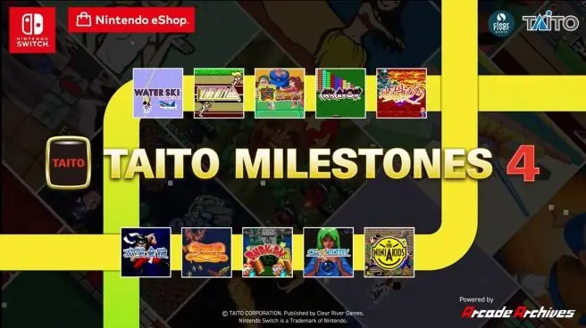 Taito Milestones 4: Δέκα ρετρό κλασικά έρχονται στο Nintendo Switch το 2026