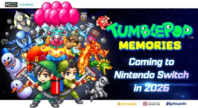 Tumblepop: Memories Έρχεται στο Nintendo Switch το 2026