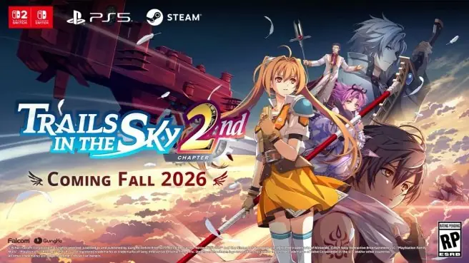 Το Trails in the Sky 2nd Chapter έρχεται σε Switch και Switch 2 το φθινόπωρο του 2026