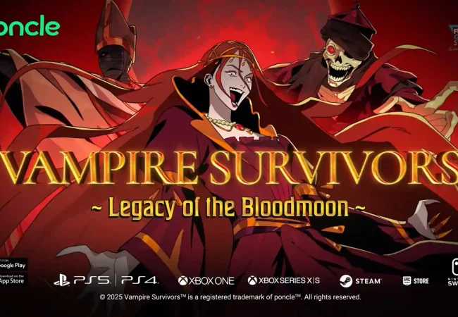 Το Vampire Survivors αποκτά το πιο φιλόδοξο DLC του μέχρι σήμερα – Legacy of the Blood Moon