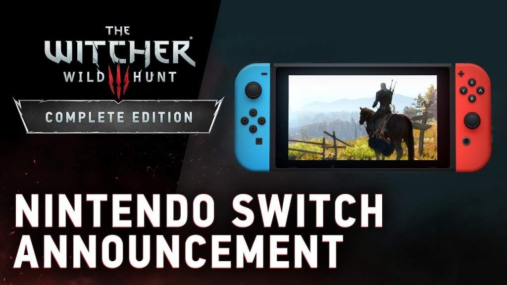 Και το Witcher 3 στο Switch!