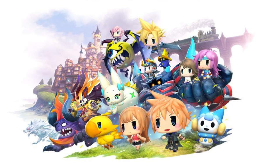 Gameplay footage από το World of Final Fantasy Maxima !