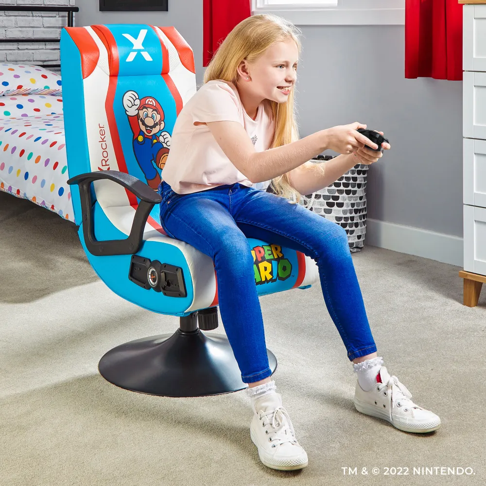 Η X ROCKER αποκαλύπτει καρέκλες gaming με θέμα τον Mario