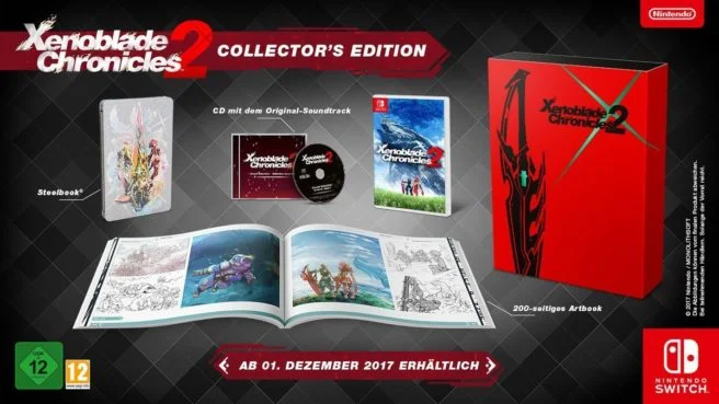 Δείτε unboxing της Ευρωπαϊκής έκδοσης του Xenoblade Chronicles 2 Collector’s Edition!