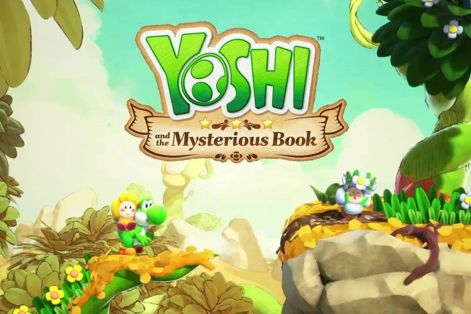 Yoshi and the Mysterious Book: Το ομιλών βιβλίο που έπεσε από τον ουρανό!