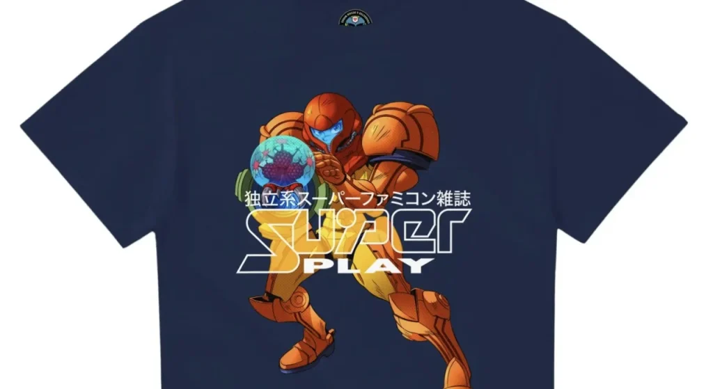 Το SNES επιστρέφει στο Super Play μέσω ενός vintage t-shirt art Το SNES επιστρέφει στο Super Play μέσω ενός vintage t-shirt art