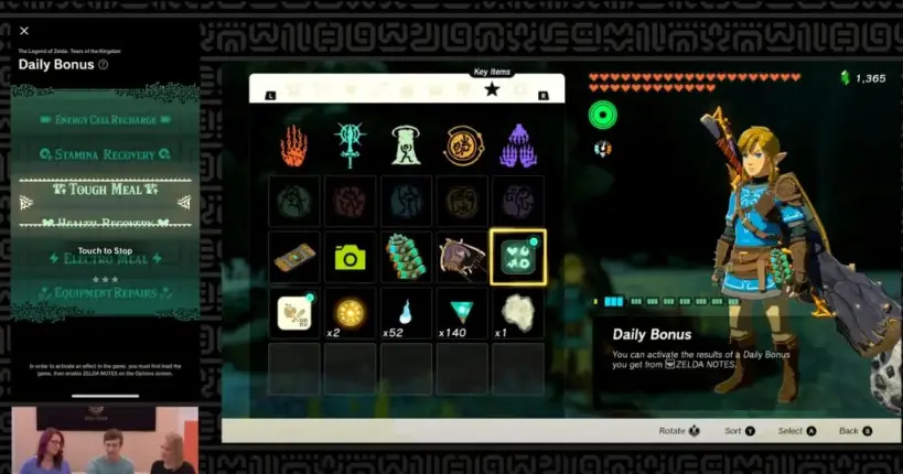 Τα NS2 ports του Zelda σας επιτρέπουν επιτέλους να επισκευάζετε εξοπλισμό, μέσω της εφαρμογής για κινητά