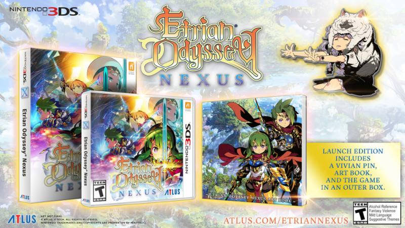 Νέο αγγλικό trailer για το Etrian Odyssey Nexus!